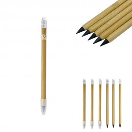 Infinity Bamboo Pencil with Logo