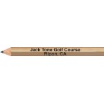 Customized Natural Lacquered Hexagon Golf Pencils