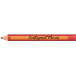 Custom Pink Heat Activated Color Changing Golf Pencils (Pink to Neon Orange)
