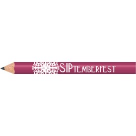 Light Purple Round Golf Pencils with Logo