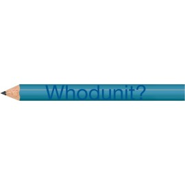 Personalized Sky Blue Round Golf Pencils