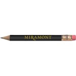Customized Round Golf Pencil w/Eraser