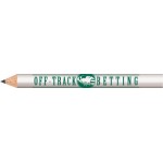 White Round Golf Pencils with Logo