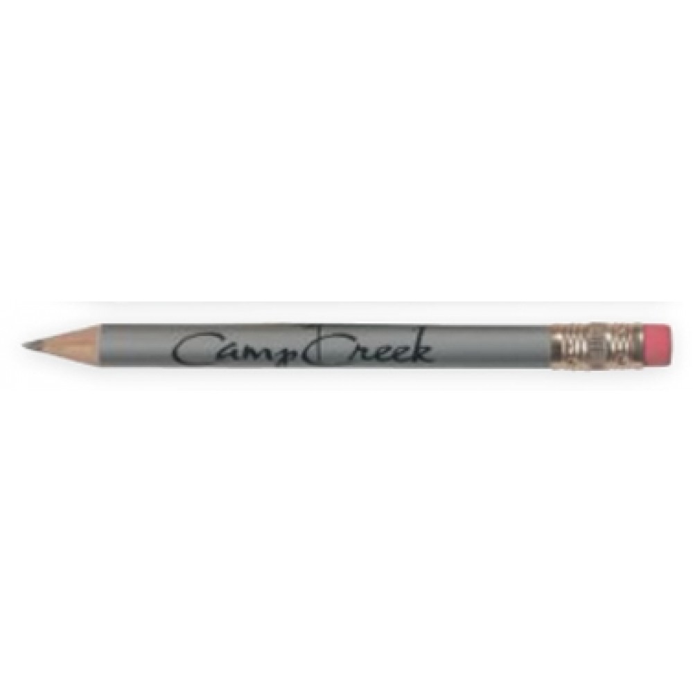 Pride Custom Round Pencil With Eraser with Logo