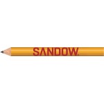 Logo Branded Yellow Round Golf Pencils