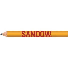 Yellow Round Golf Pencils with Logo  Yellow Round Golf Pencils with Logo