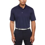 Callaway Eco Horizontal Textured UPF 50+ Men's Polo Shirt with Custom Logo with Logo
