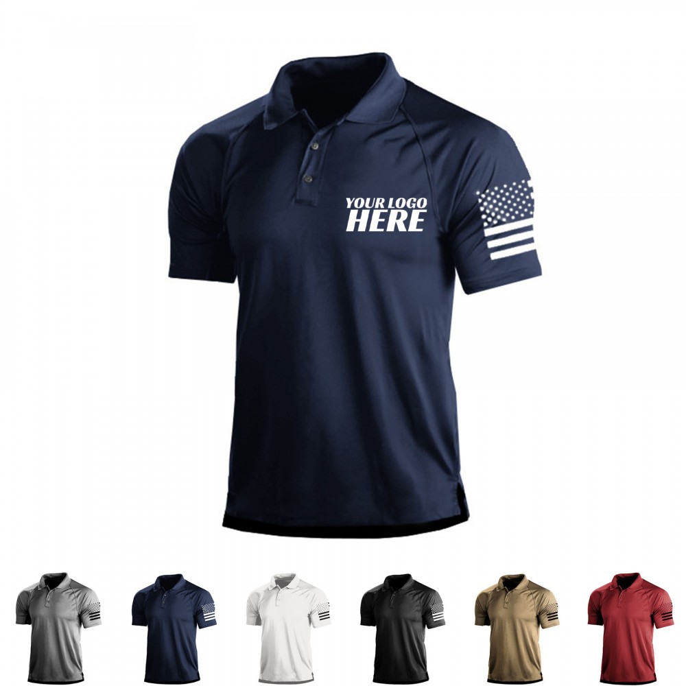 Summer Polo Shirt with Logo