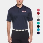 Personalized Callaway Moisture Wicking UPF 50+ Solid Stretch Men's Polo Shirt with Custom Logo