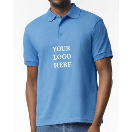 Logo Branded Gildan DryBlend Jersey Polo