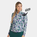 Custom PUMA YouV Lillie UPF 50+ Women's Golf Quarter-Zip