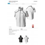 Custom Imprinted Columbia Men's Sporty SS 1/2 Zip Windbreaker Jacket-Blank