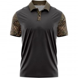 Custom Mossy Oak Men's 4.4 Oz. Polyester Interlock Polo Shirt
