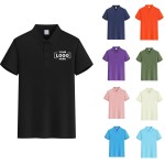 Polyester Golf Polo Shirts with Logo