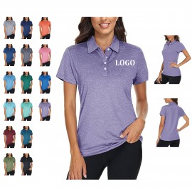 Woman's Golf Polo Shirt with Logo