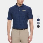 PGA TOUR Jaspe Airflux Men's Golf Polo Shirt with Custom Logo with Logo