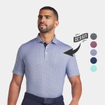 PUMA MATTR Tile UPF 40+ Men's Golf Polo Shirt with Logo