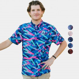 Customized YATTA Golf - Freedom men's UltraFlex Wrinkle Resistant Golf Polo Shirts  Customized YATTA Golf - Freedom men