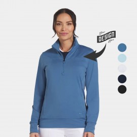 Promotional PUMA CLOUDSPUN Isla UPF 40+ Women's Golf Quarter-Zip