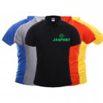 100% Cotton Sports Printed Unisex Polo Shirts with Logo