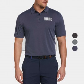 Original Penguin Moisture Wicking Men's Oxford Polo Shirt with Custom Logo with Logo