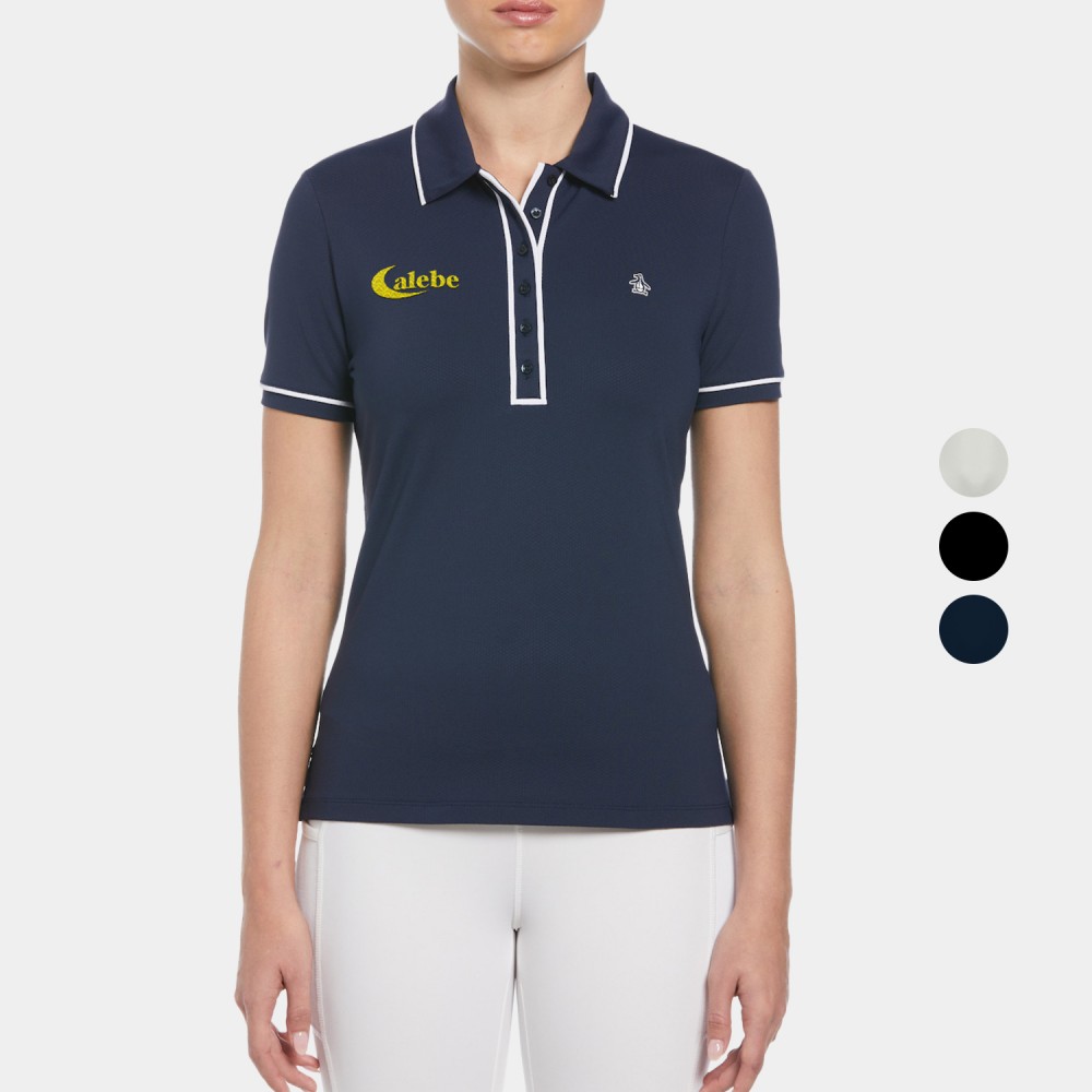 Logo Branded Original Penguin Technical Veronica Women's Polo Shirt with Custom Logo Logo Branded Original Penguin Technical Veronica Women's Polo Shirt with Custom Logo