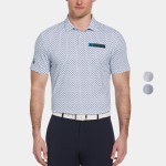 Original Penguin Retro Geo Print Men's Polo Shirt with Custom Logo with Logo