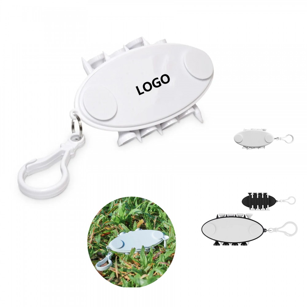 Logo Branded Golf Tee and Marker Set Logo Branded Golf Tee and Marker Set
