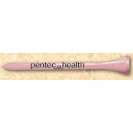 Pink "Fighter" Tee (2 3/4") with Logo