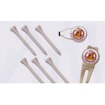 Personalized Quick Pack (Round Repair Tool/ Ball Marker/ Hat Clip/ 6 Tees)