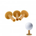 Rubber Golf Tee with Logo