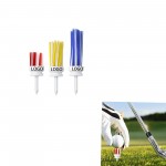 Promotional 3-Pack Golf Tees with Brush