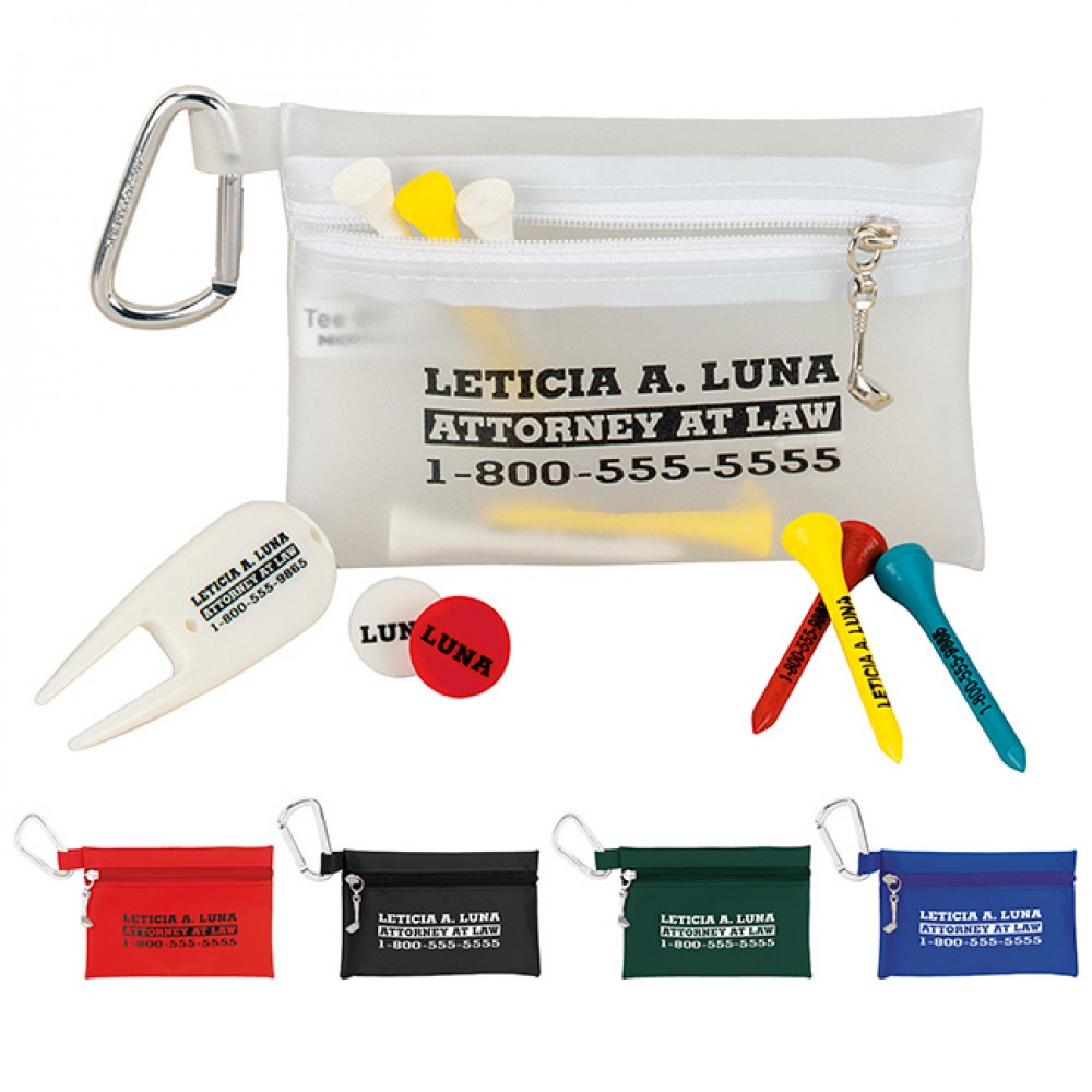 BIC Graphic Champion Golf Zipper Pack w/2 3/4" Tees Value Pak Custom Branded BIC Graphic Champion Golf Zipper Pack w/2 3/4" Tees Value Pak Custom Branded