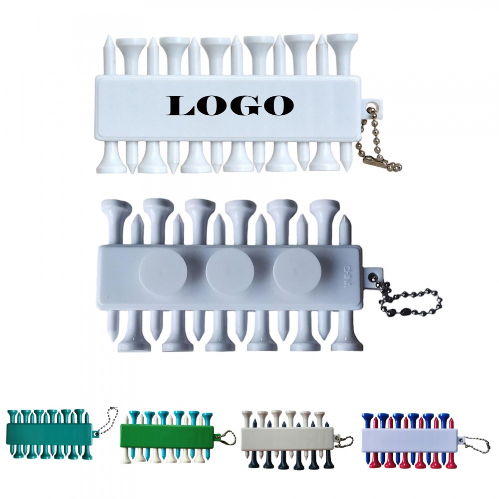 Customized Personalized Golf Tees & Ball Marker Set