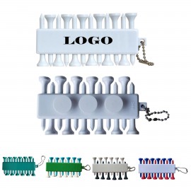 Customized Personalized Golf Tees & Ball Marker Set