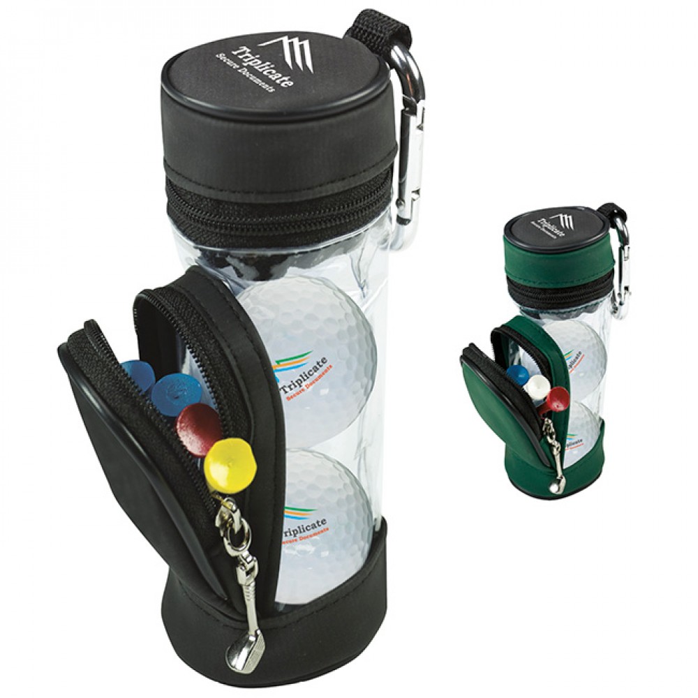 Custom Branded Wilson Mini Golf Bag w/3 Ultra 500 Golf Balls & 5 Tees Custom Branded Wilson Mini Golf Bag w/3 Ultra 500 Golf Balls & 5 Tees