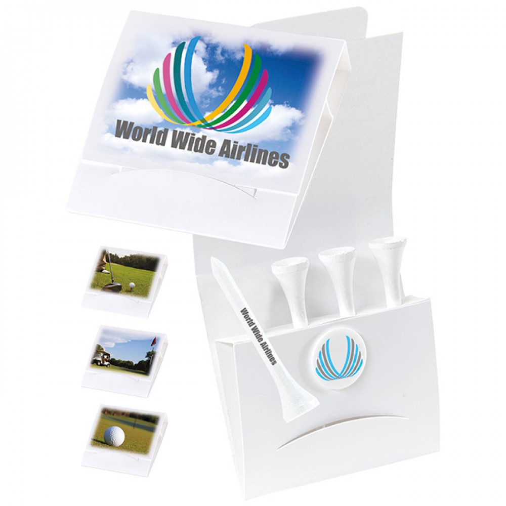 Custom Branded Bic Graphic 4-1 Golf Tee Packet w/Ball Marker & 3 1/4" Tees Custom Branded Bic Graphic 4-1 Golf Tee Packet w/Ball Marker & 3 1/4" Tees