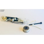 Golf Tees and Dice in a Customized Test Tube Gift Pack Custom Branded