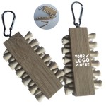Logo Branded Bamboo Golf Tee Set