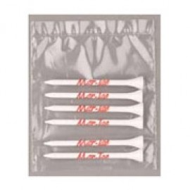 Value Poly Bag Pack w/ Six 3 1/4" Tees with Logo  Value Poly Bag Pack w/ Six 3 1/4" Tees with Logo