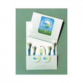 Logo Branded Pro Elite Gold Standard Golf Outing Packet w/ Four Tees, 2 Markers & 1 Fixer