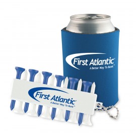 Personalized Can Coolie Event Kit with Tee Holder