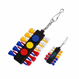 12pcs Golf Peg Tees Set with Logo