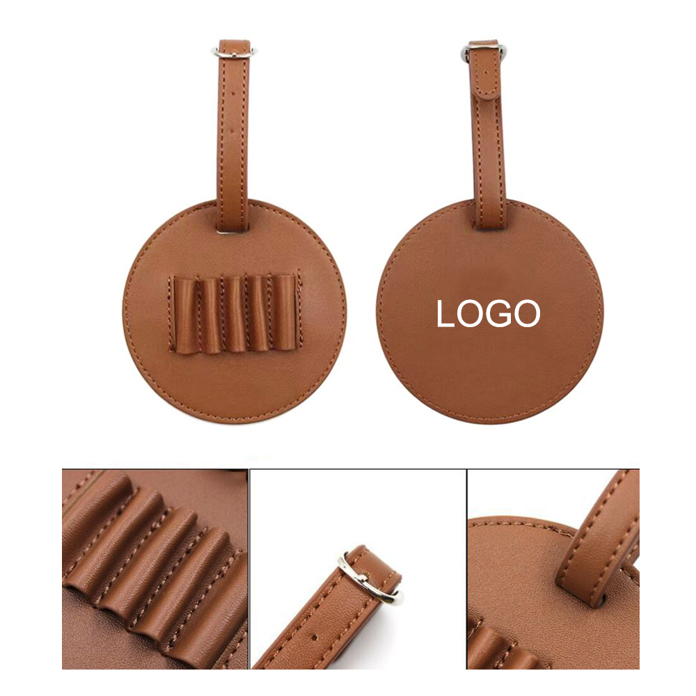 Round PU Golf Tees Holder Storage Bags Belt for Golfer Men Women with Logo Round PU Golf Tees Holder Storage Bags Belt for Golfer Men Women with Logo