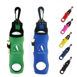 Golf Ball Tee Holder with Logo