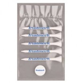 Personalized Value Poly Bag Pack w/ Five 2 3/4" Tees & 1 Marker  Personalized Value Poly Bag Pack w/ Five 2 3/4" Tees & 1 Marker