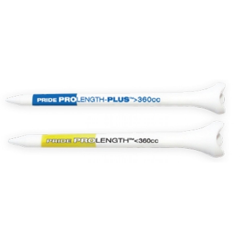 Personalized Pride Performance Plain Plastic Golf Tees 3 1/4" - 2 Color Shank Imprint Personalized Pride Performance Plain Plastic Golf Tees 3 1/4" - 2 Color Shank Imprint