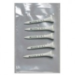 5 Piece Value Pack Tiger Golf Tees (2 1/8") with Logo