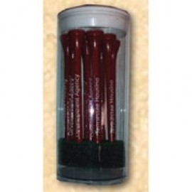 Super Length Nine 3 1/4" Tees in Tube with Logo