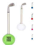 Promotional Holding Stand Desktop Golf Pen